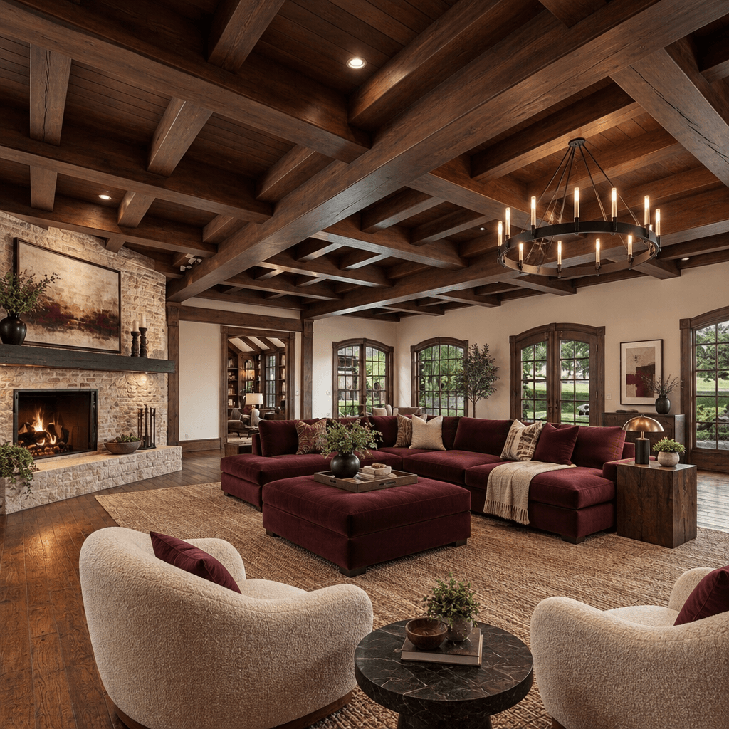 Living Room interior in no_style style — photo by GenRoom AI