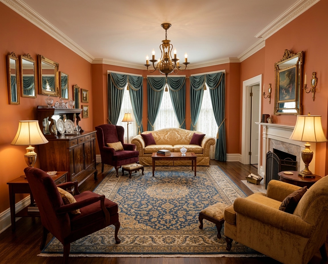 Interior design in Classic style — Living Room by GenRoom AI