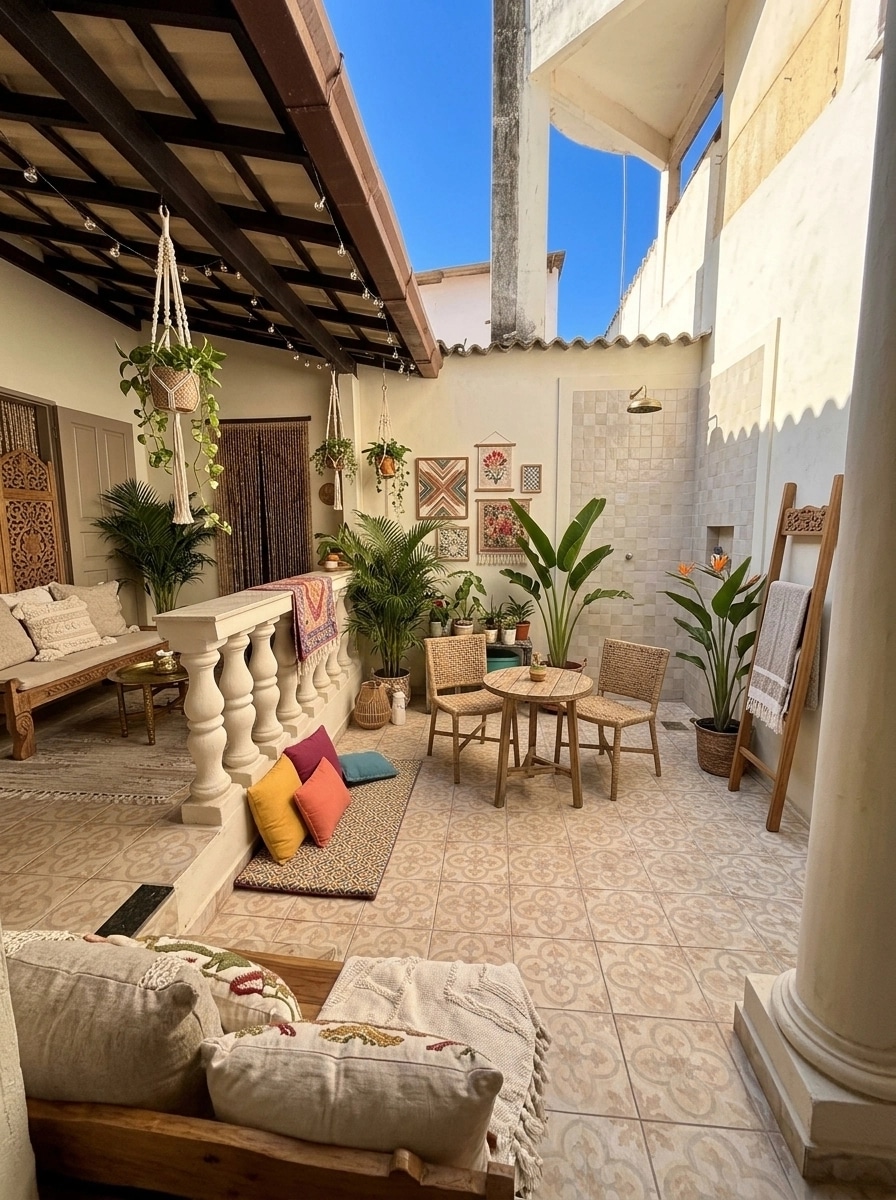 Interior design in Bohemian style — other by GenRoom AI