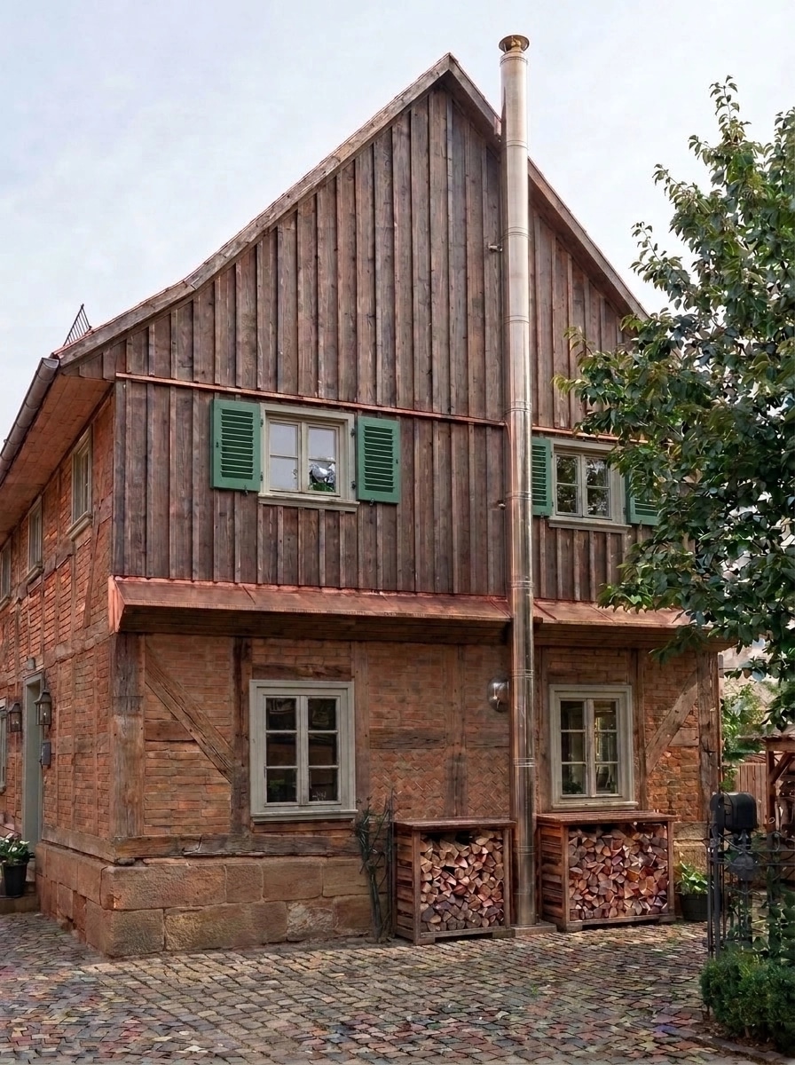 Facade design in Barnhouse Facade style — Facade by GenRoom AI