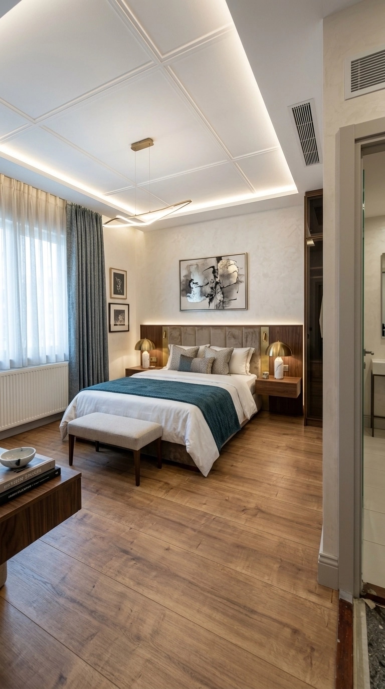 Contemporary Bedroom design — interior photo by GenRoom AI