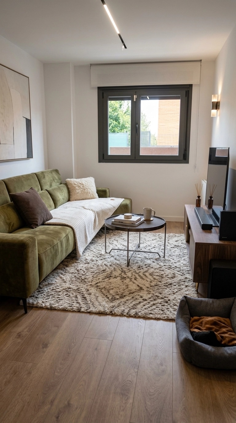 Interior design in Contemporary style — Living Room by GenRoom AI