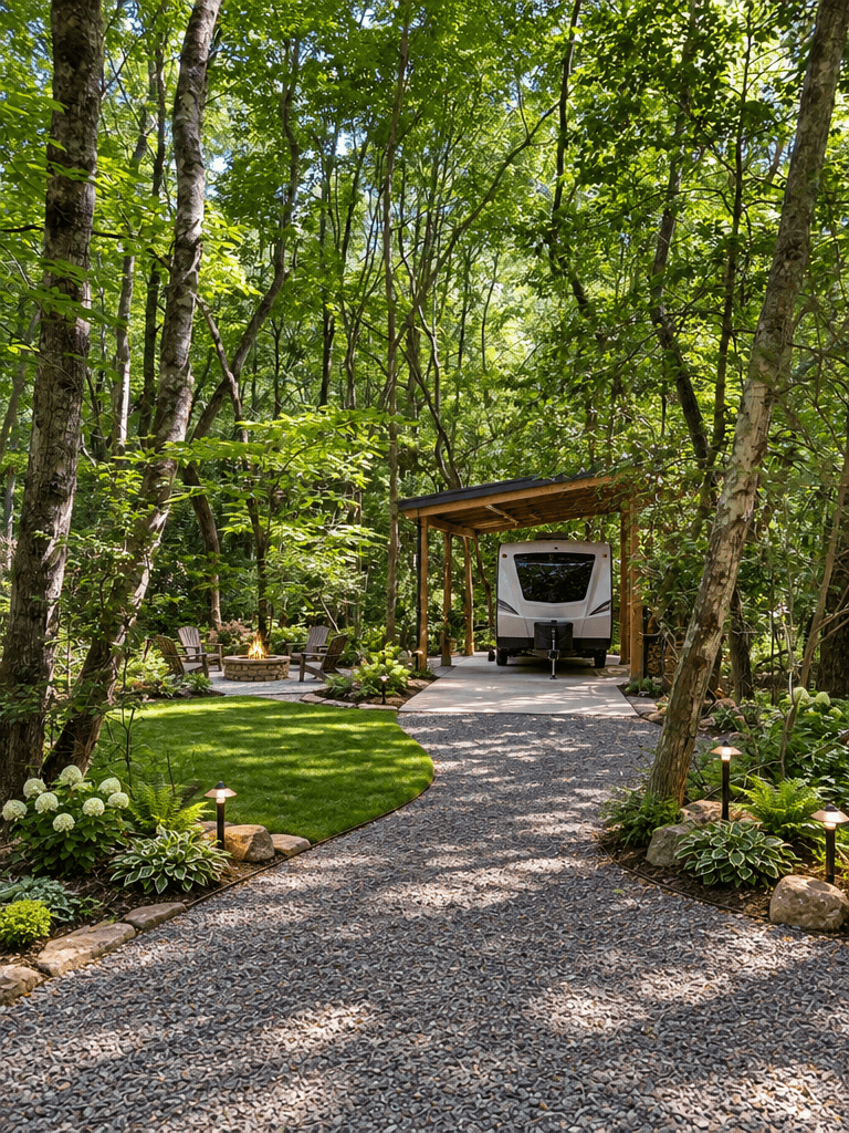 Yard design in no_style style — photo by GenRoom AI
