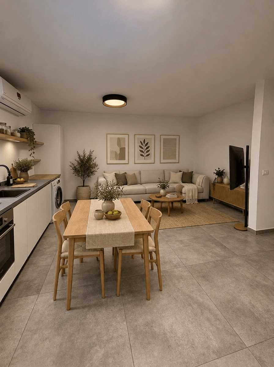 Scandinavian Kitchen design — interior photo by GenRoom AI