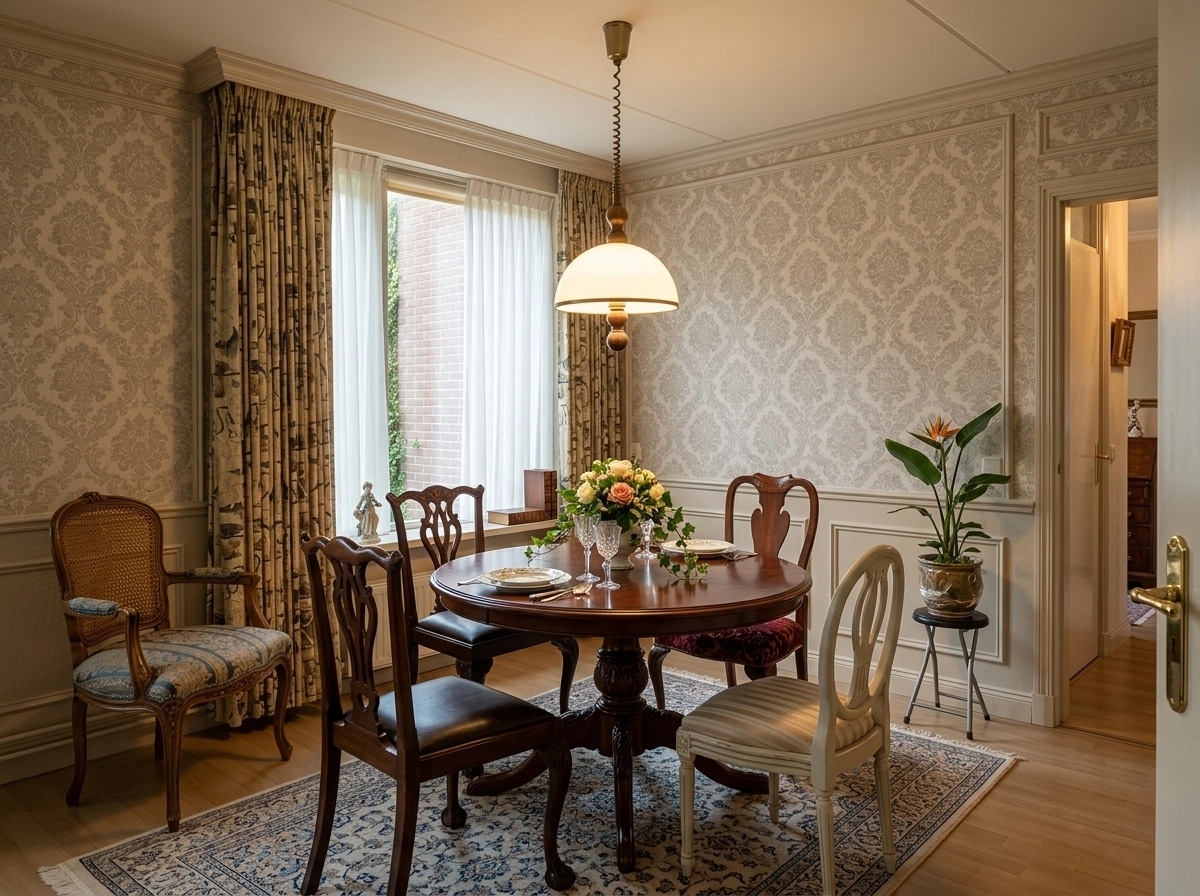 Interior design in Classic style — dining_room by GenRoom AI