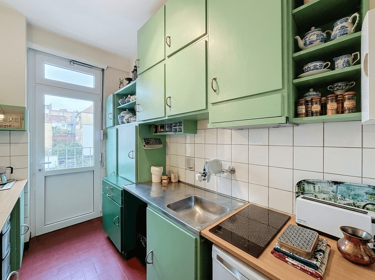 Kitchen interior in no_style style — photo by GenRoom AI