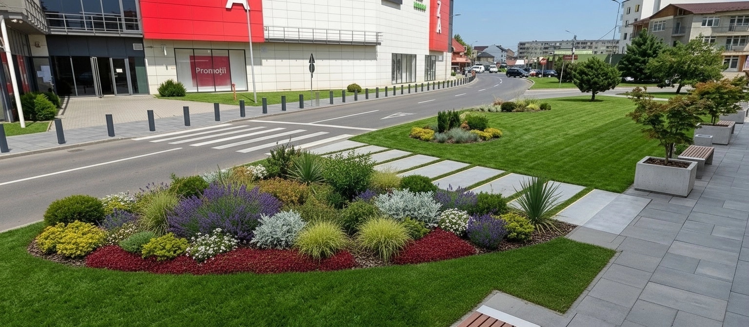 Landscape design in Minimalist Yard style — Yard by GenRoom AI