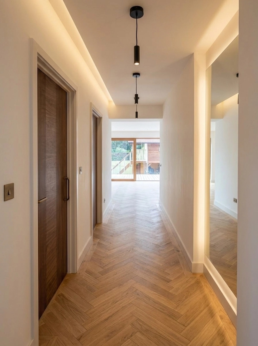 Hallway interior in no_style style — photo by GenRoom AI