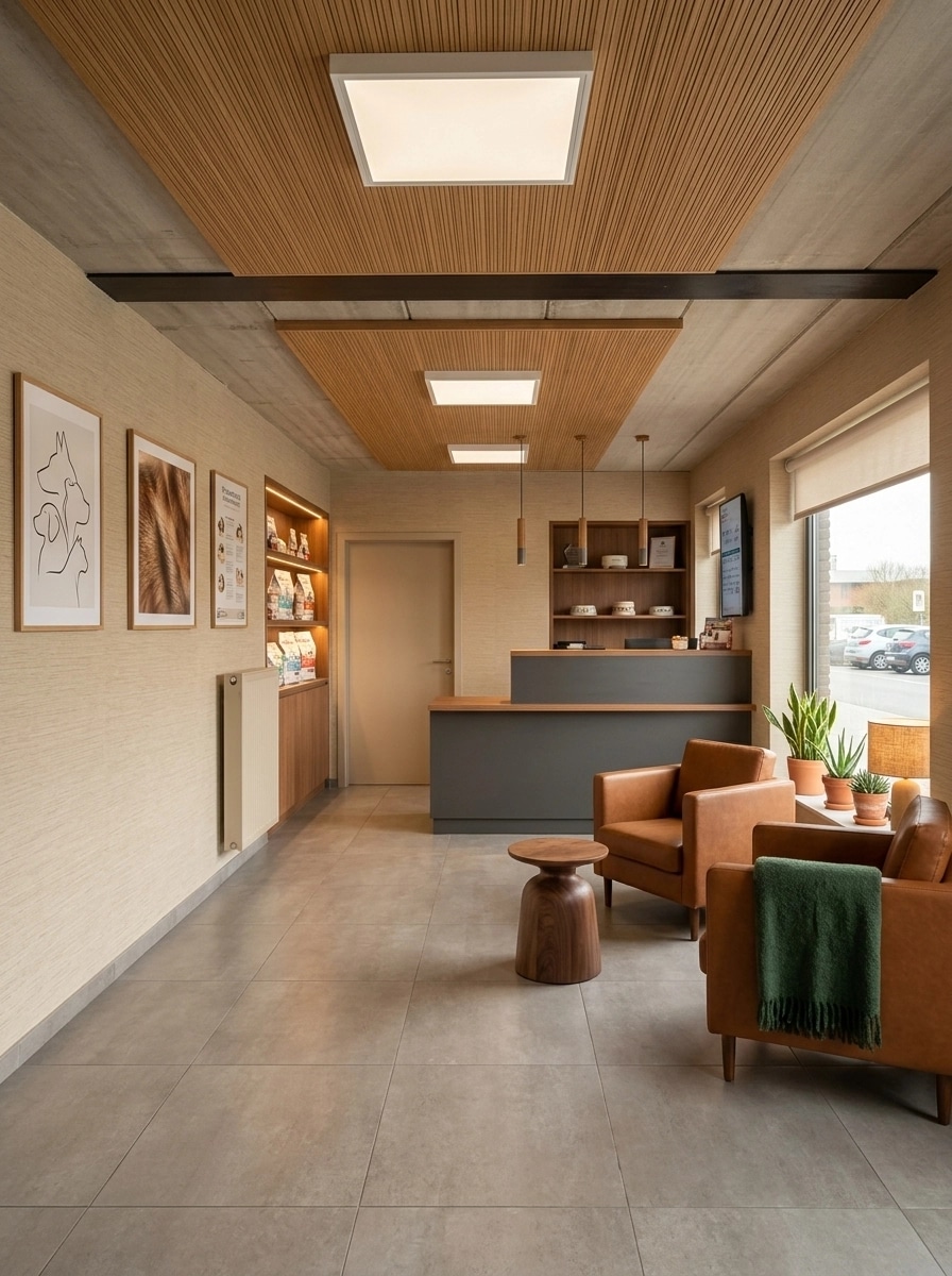 Interior design in Contemporary style — clinic by GenRoom AI