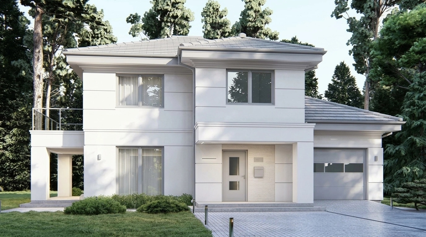 Minimalist Facade Facade design — facade photo by GenRoom AI