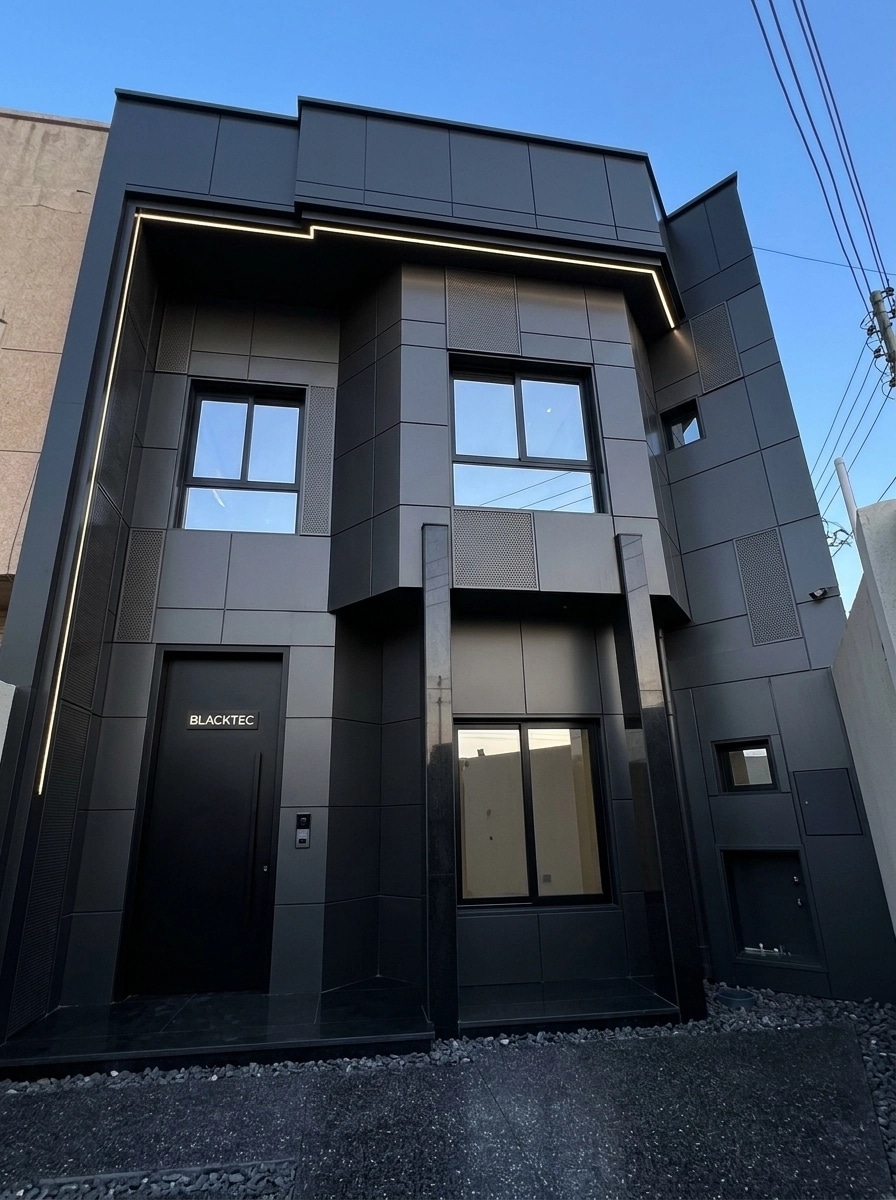 Blacktec Facade Facade design — facade photo by GenRoom AI