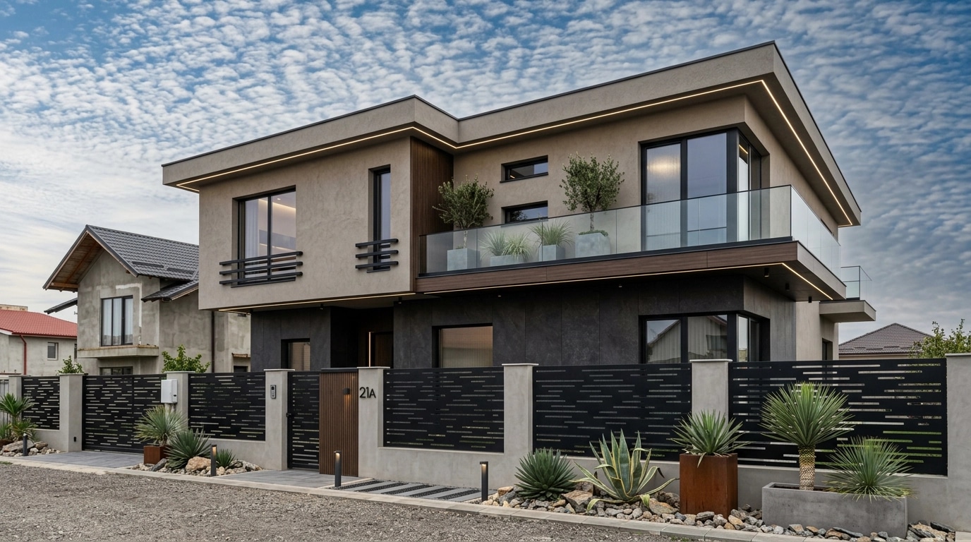 Contemporary Facade Facade design — facade photo by GenRoom AI