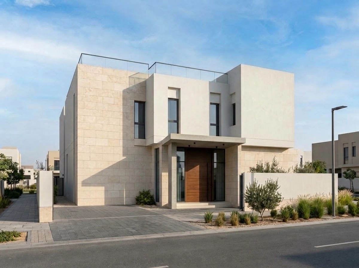 Facade design in Minimalist Facade style — Facade by GenRoom AI