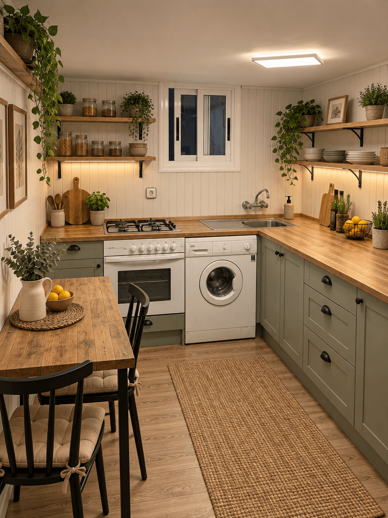 Modern Farmhouse Kitchen design — interior photo by GenRoom AI