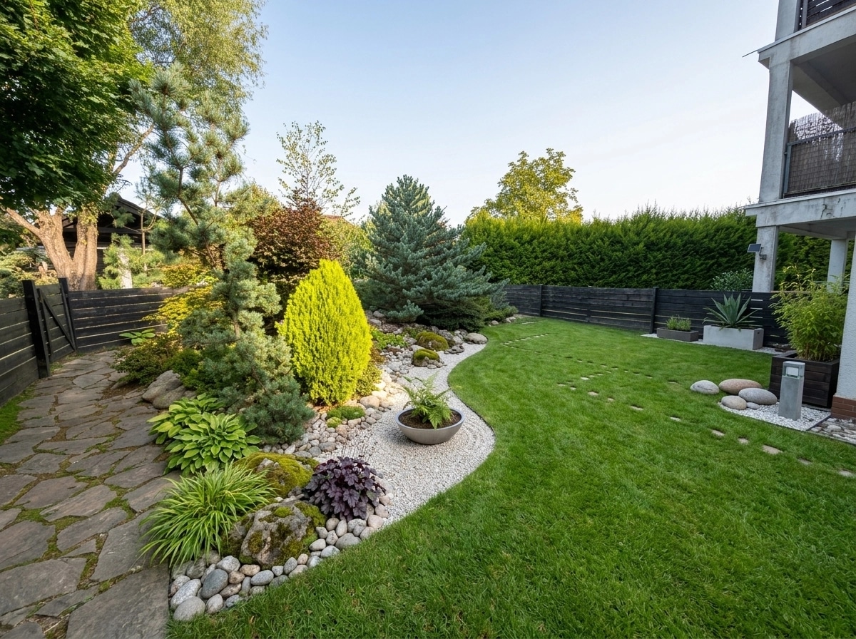 Contemporary Yard Yard design — yard photo by GenRoom AI