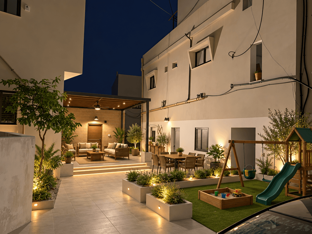 Yard design in no_style style — photo by GenRoom AI