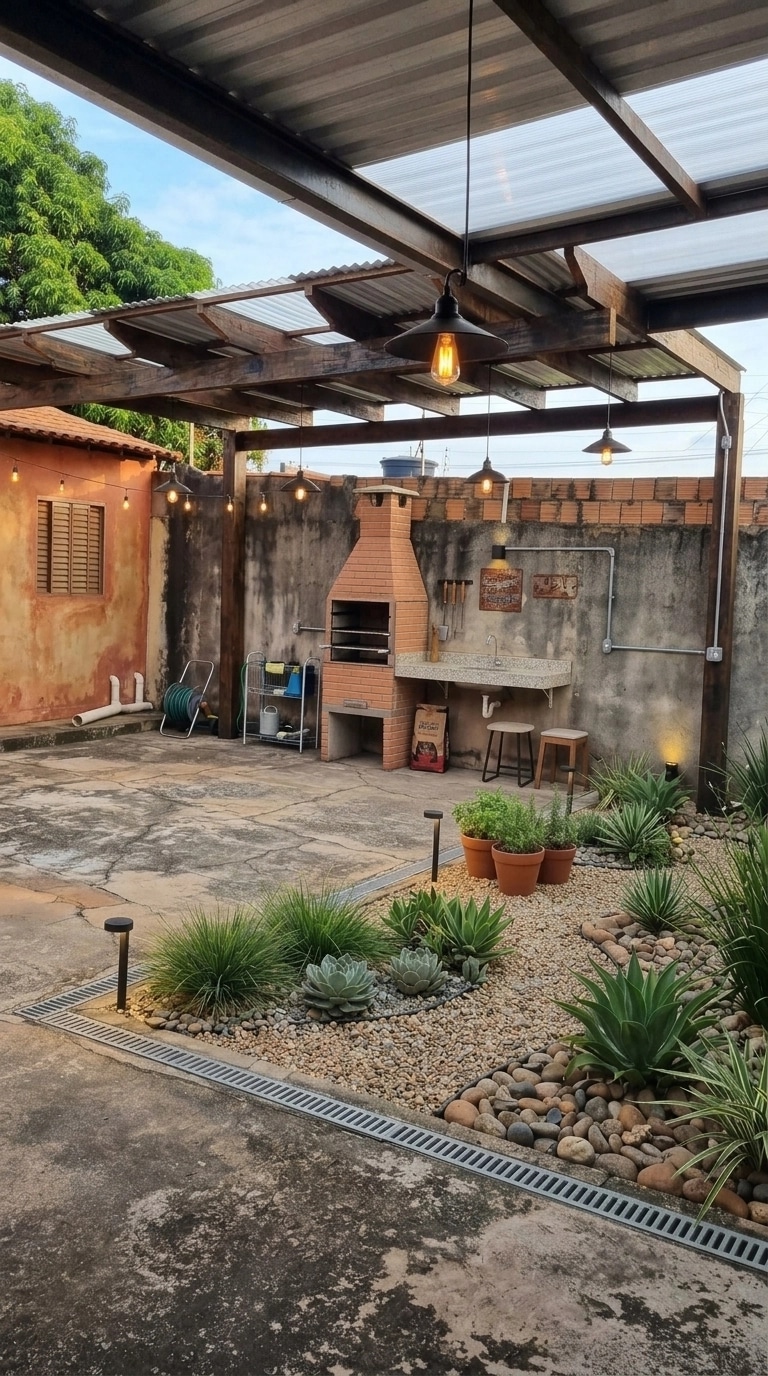 Yard design in no_style style — photo by GenRoom AI