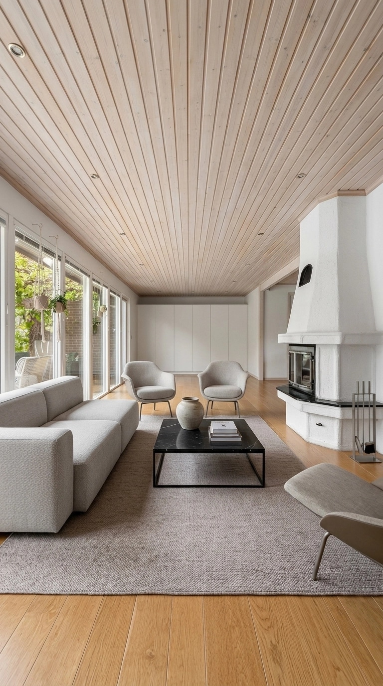 Minimalism Living Room design — interior photo by GenRoom AI