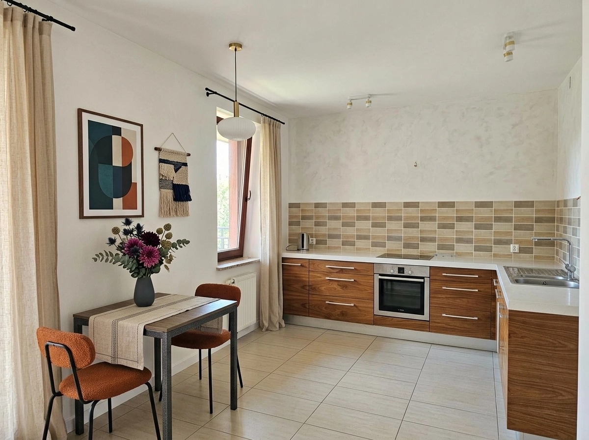 Interior design in Contemporary style — Kitchen by GenRoom AI