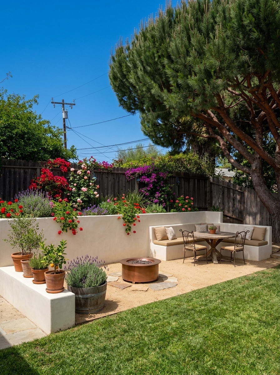 Mediterranean Yard Yard design — yard photo by GenRoom AI