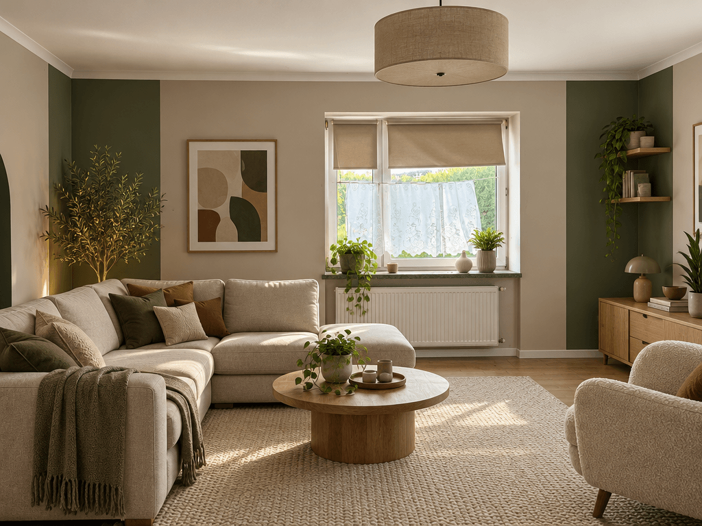 Interior design in Contemporary style — Living Room by GenRoom AI