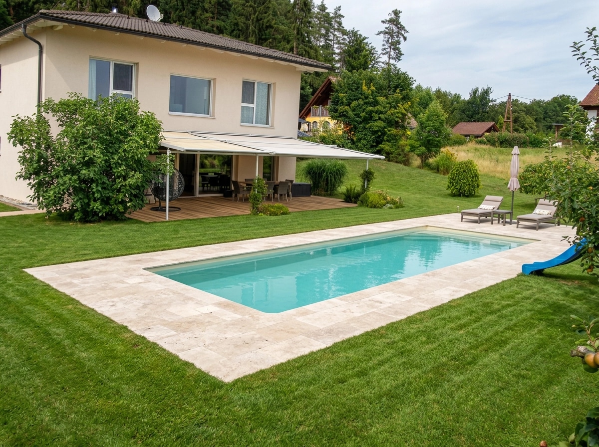 Yard design in no_style style — photo by GenRoom AI