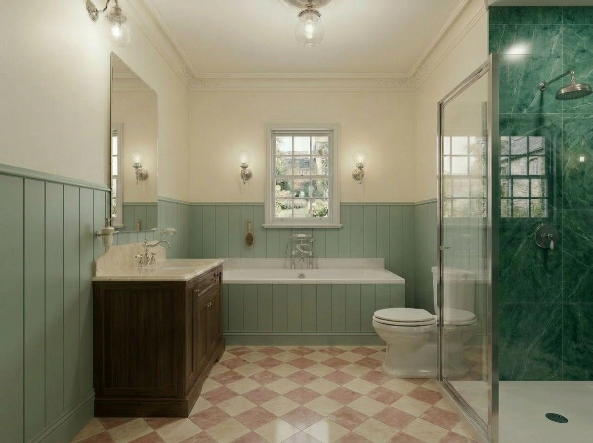 Interior design in Classic style — Bathroom by GenRoom AI