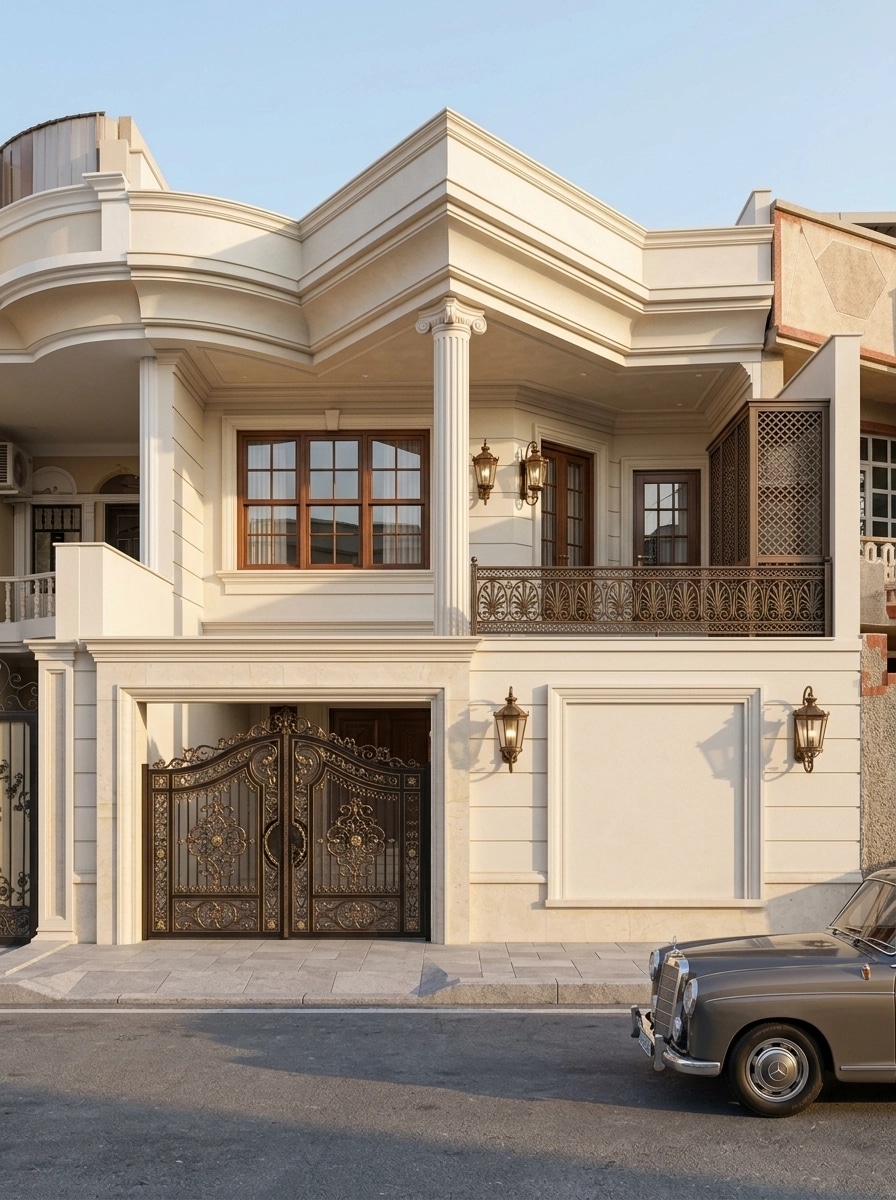 Facade design in Classic Facade style — Facade by GenRoom AI