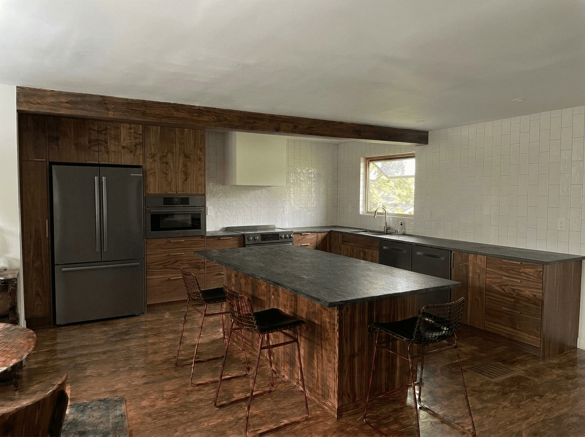 Kitchen interior in no_style style — photo by GenRoom AI