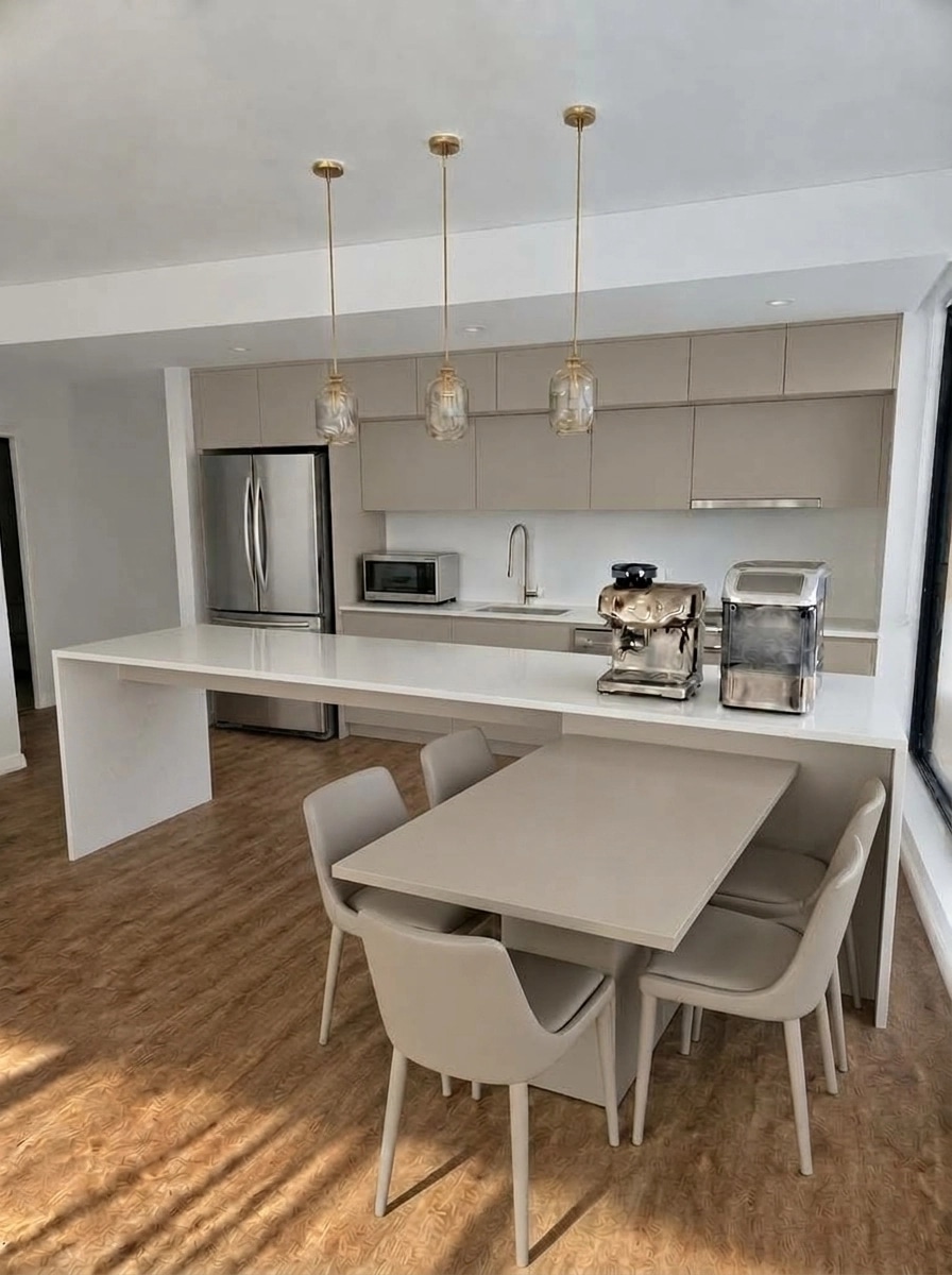 Kitchen interior in no_style style — photo by GenRoom AI