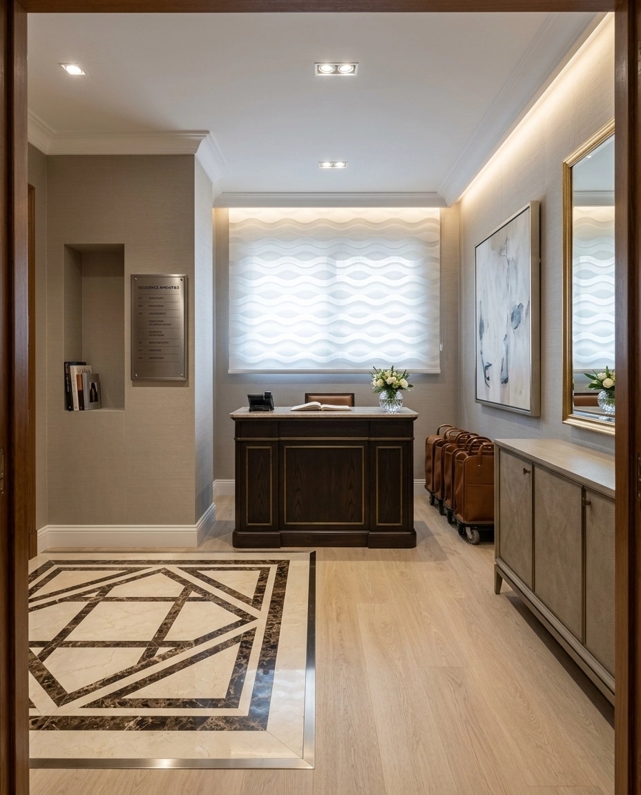 Interior design in Transitional style — lobby by GenRoom AI