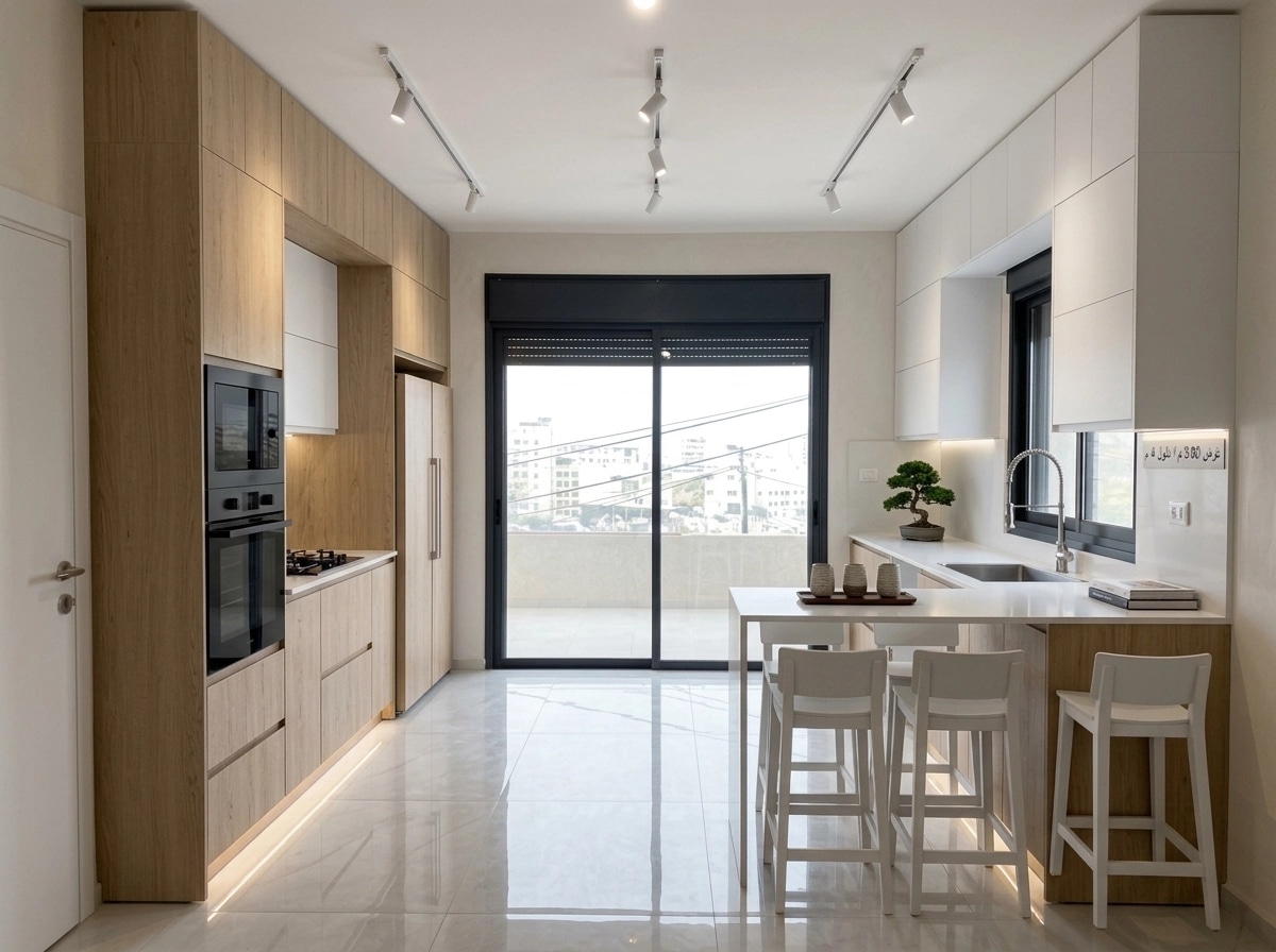 Minimalism Kitchen design — interior photo by GenRoom AI