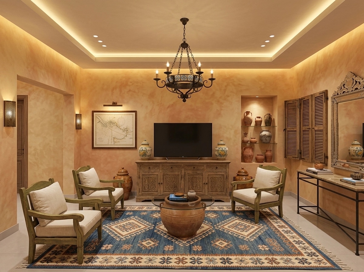 Interior design in Mediterranean style — other by GenRoom AI