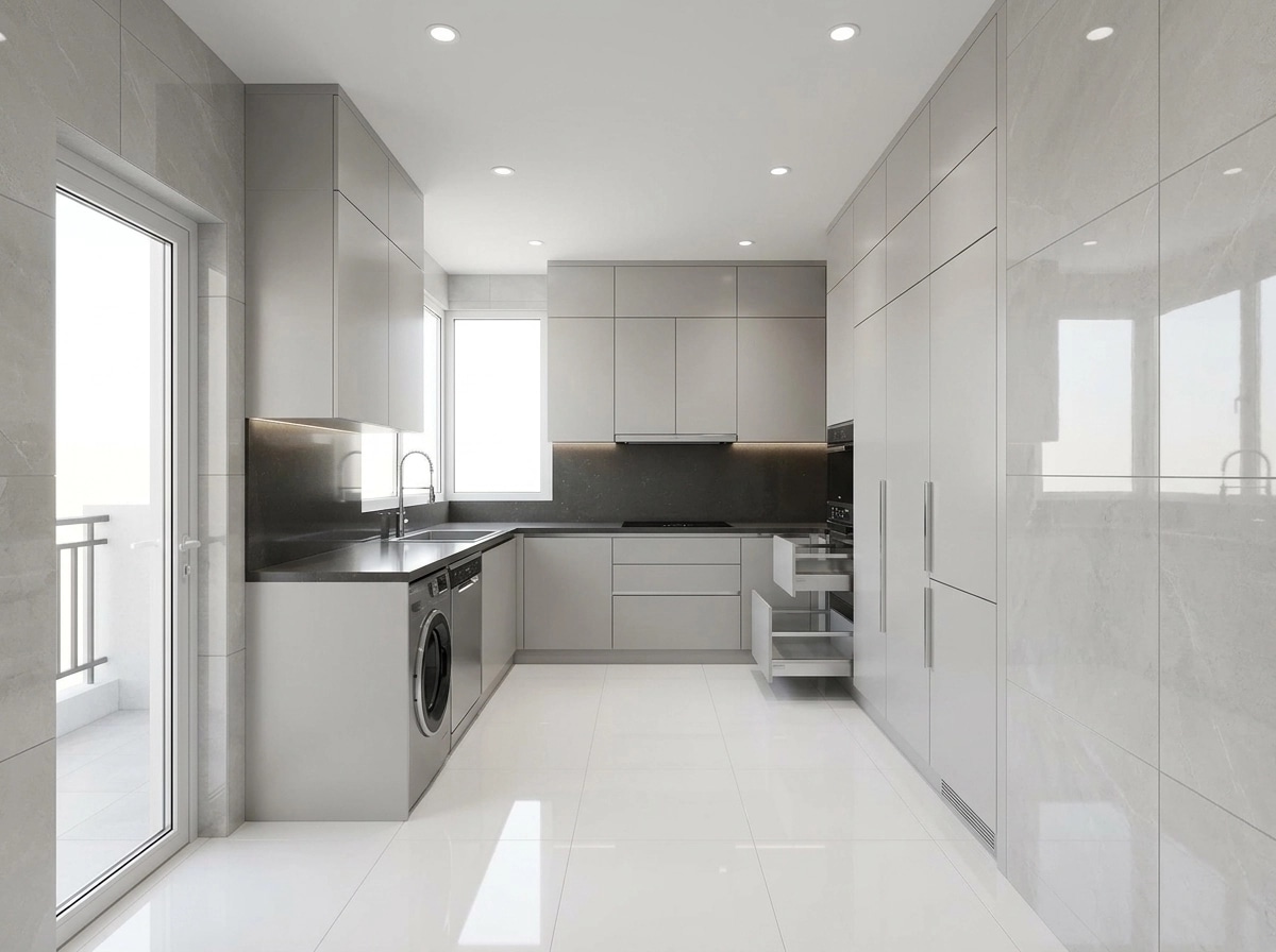 Contemporary Kitchen design — interior photo by GenRoom AI