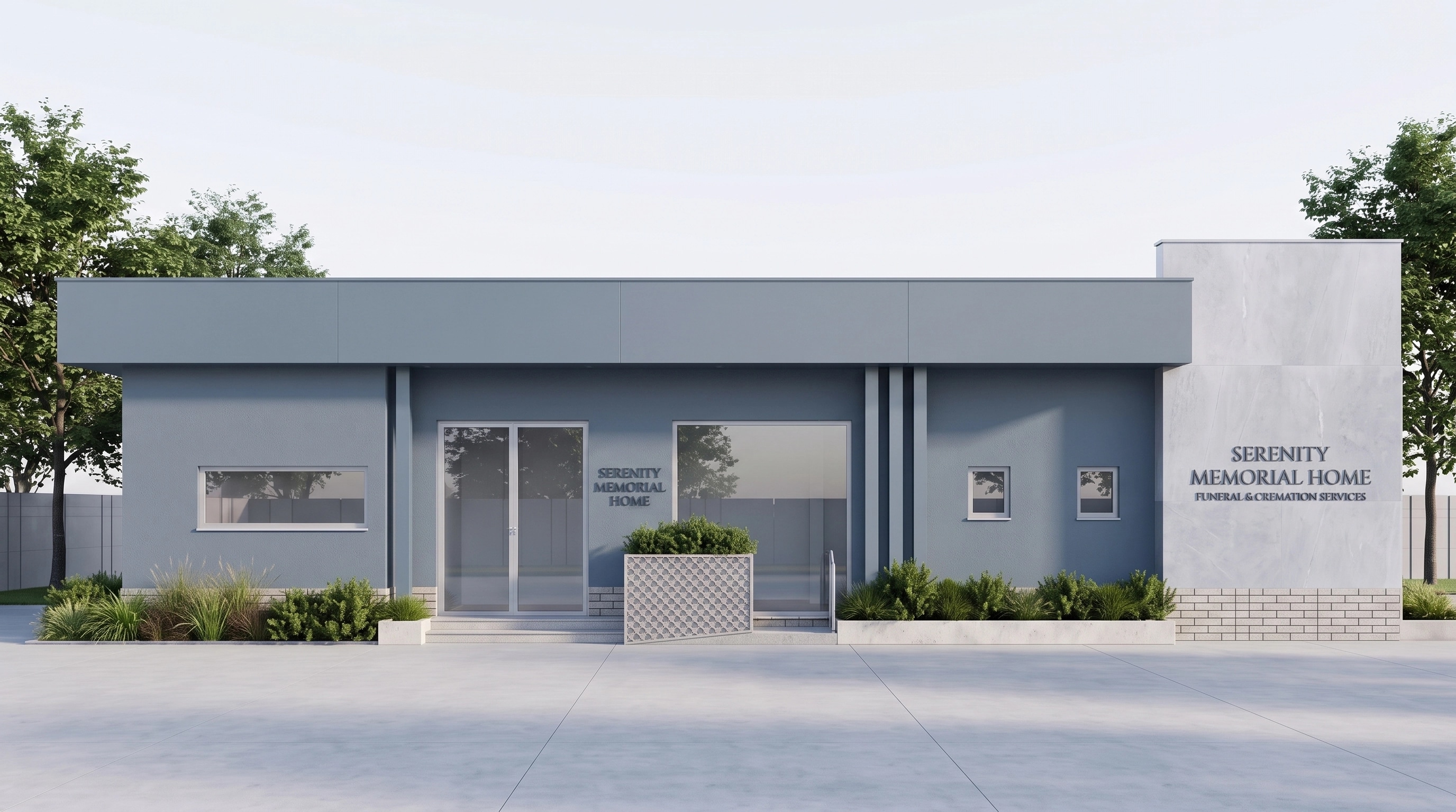 Minimalist Facade Facade design — facade photo by GenRoom AI