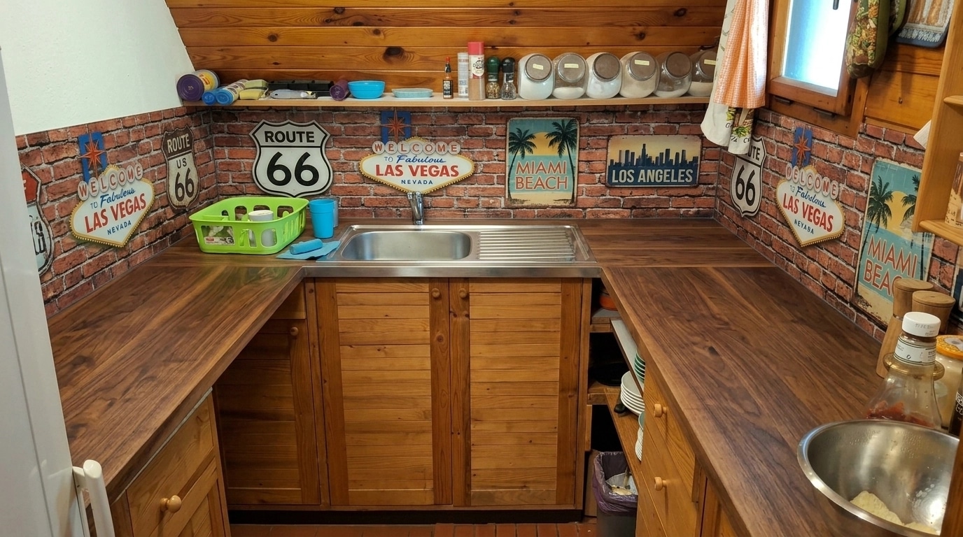 Kitchen interior in no_style style — photo by GenRoom AI