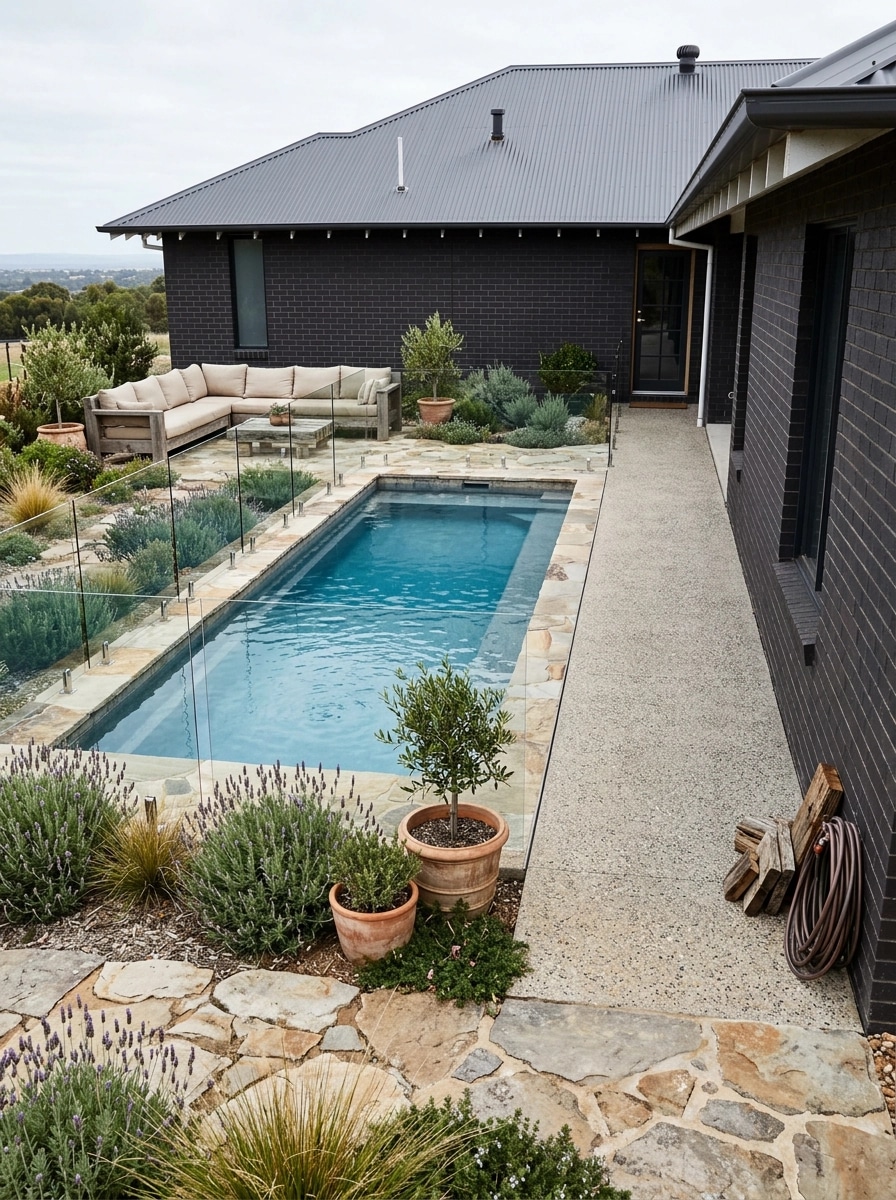 Country Rustic Garden Yard design — yard photo by GenRoom AI