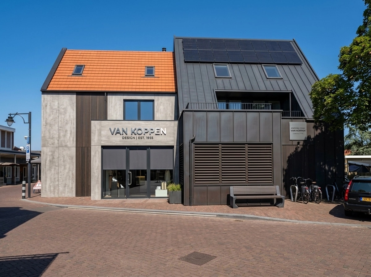 Facade design in Contemporary Facade style — Facade by GenRoom AI