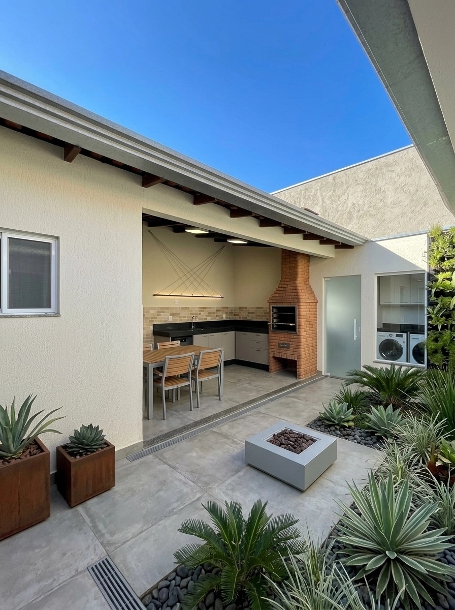 Landscape design in Contemporary Yard style — Yard by GenRoom AI