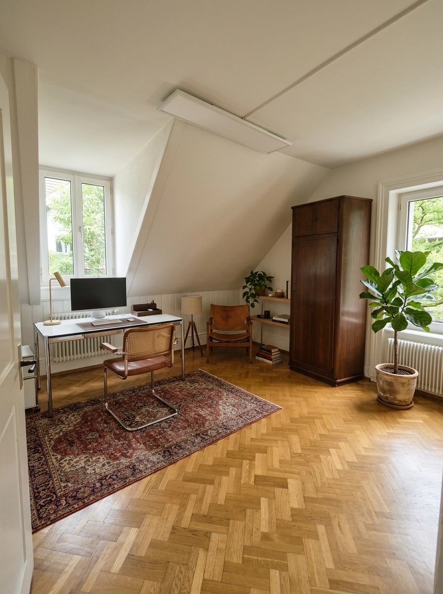 Interior design in Modern Farmhouse style — Office by GenRoom AI
