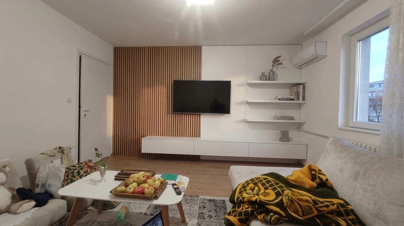 Minimalism Living Room design — interior photo by GenRoom AI
