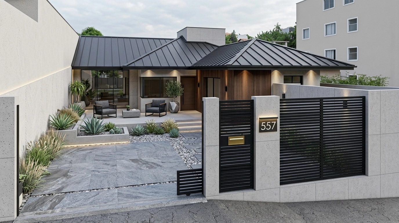 Contemporary Facade Facade design — facade photo by GenRoom AI