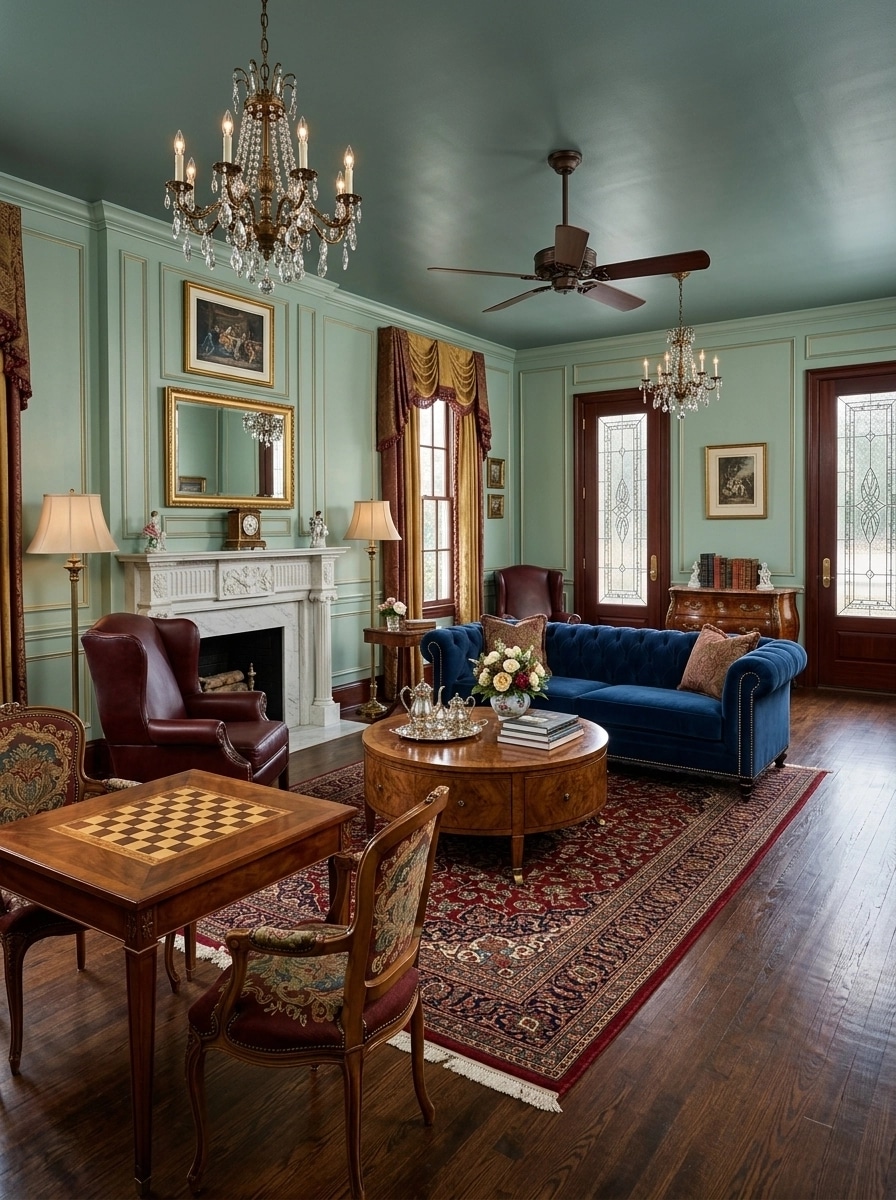 Interior design in Classic style — Living Room by GenRoom AI