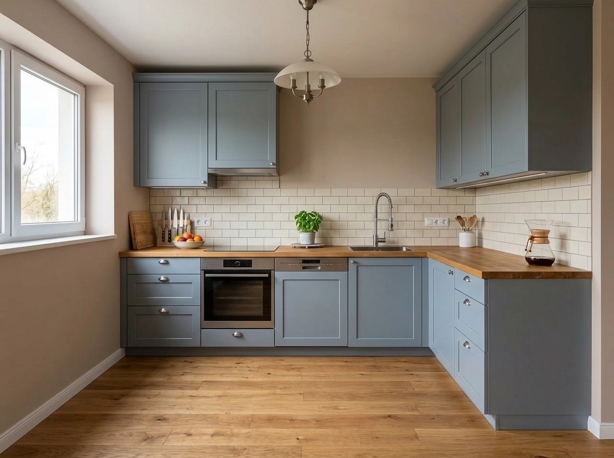 Kitchen interior in no_style style — photo by GenRoom AI