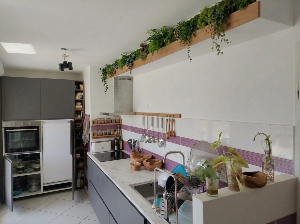 Kitchen interior in no_style style — photo by GenRoom AI