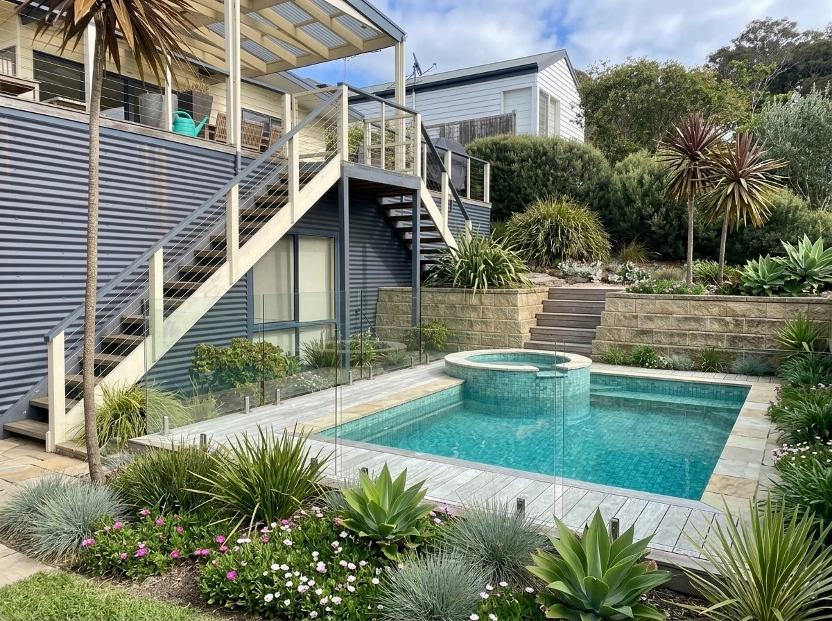 Yard design in no_style style — photo by GenRoom AI
