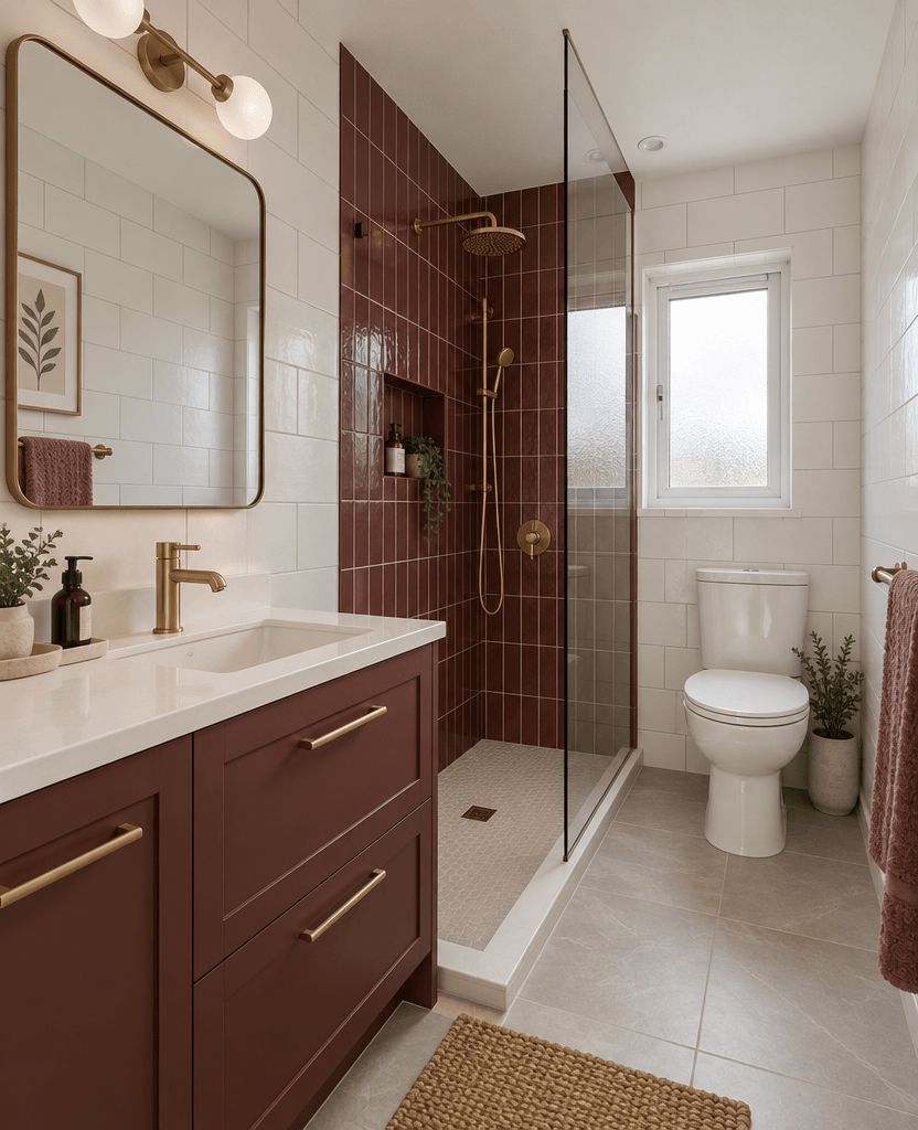 Bathroom interior in no_style style — photo by GenRoom AI