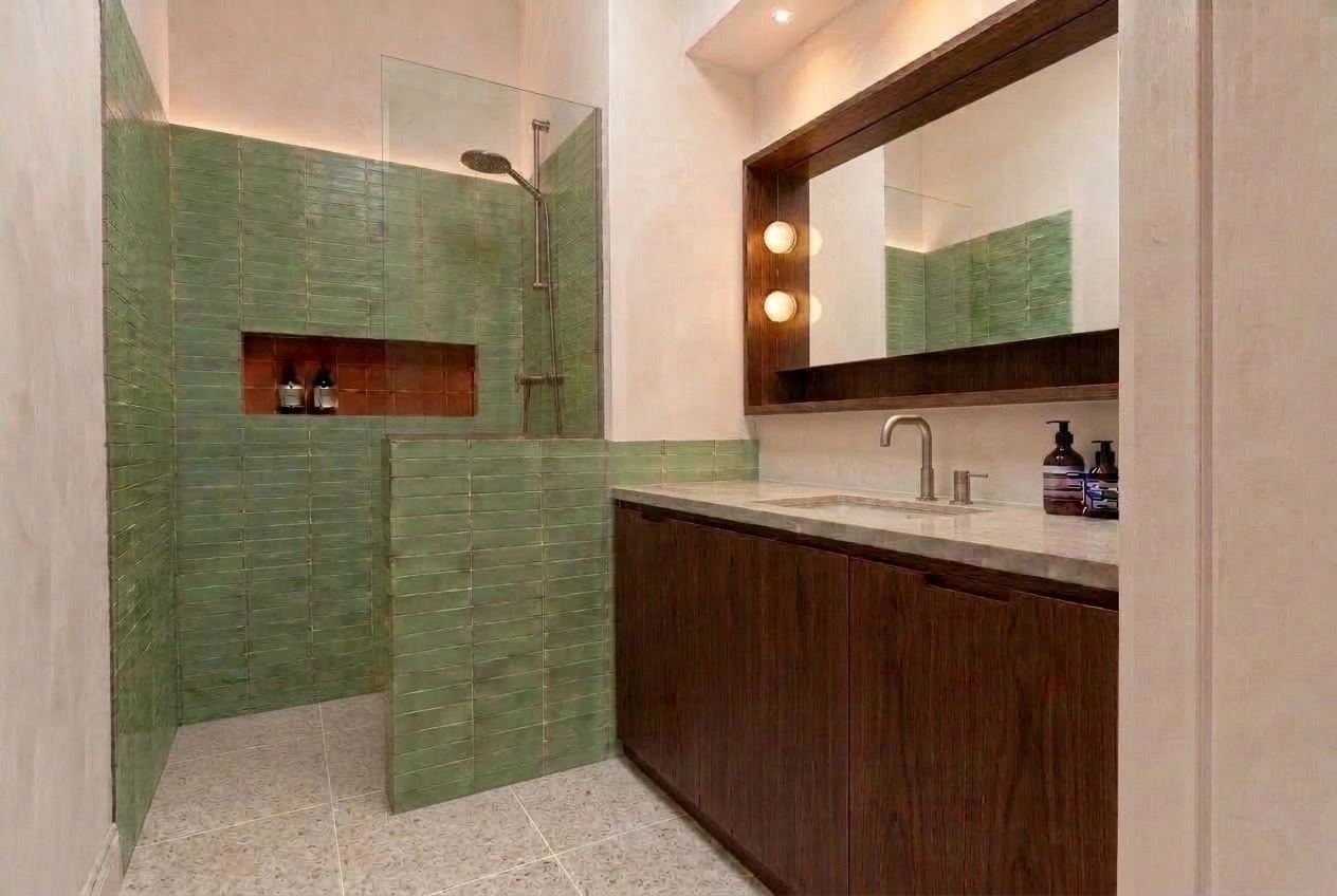 Bathroom interior in no_style style — photo by GenRoom AI