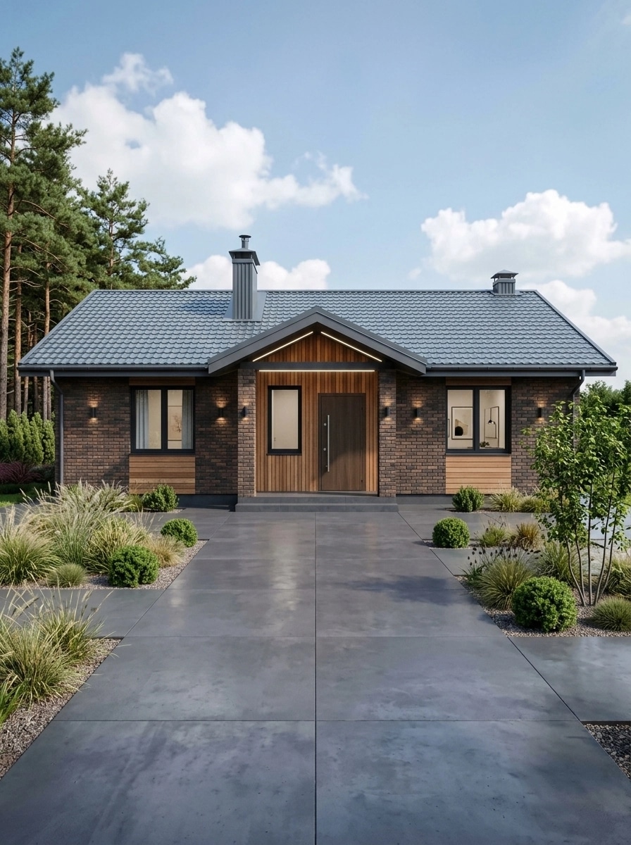 Facade design in Contemporary Facade style — Facade by GenRoom AI