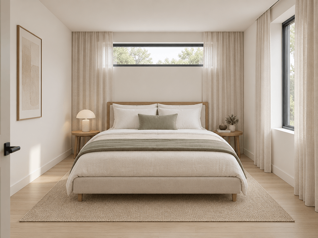 Interior design in Minimalism style — Bedroom by GenRoom AI